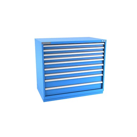 Champion Tool Storage Modular Tool Cabinet, 9 Drawer, Blue, Steel, 47 in W x 28-1/2 in D x 41-3/4 in H E18000902ILCFTB-BB